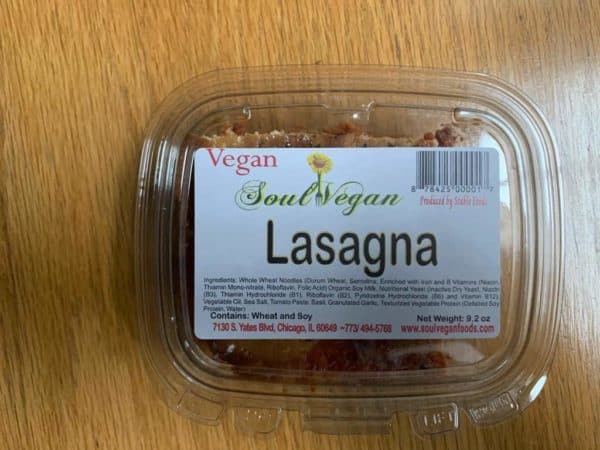 Packaged Lasagna