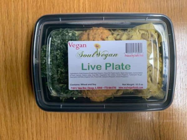 Packaged Live Plate Lunch
