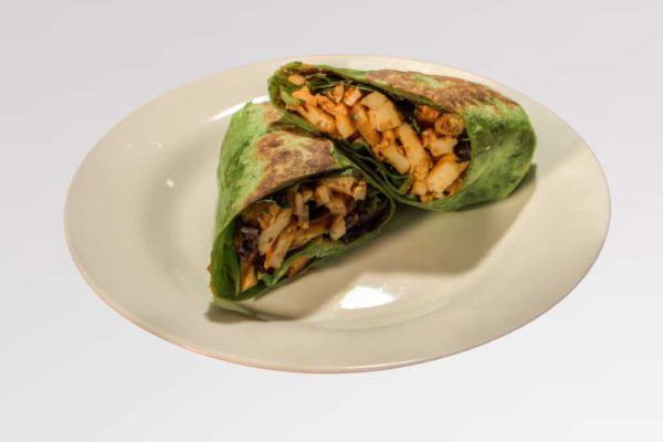 Jerk Tofu Wrap